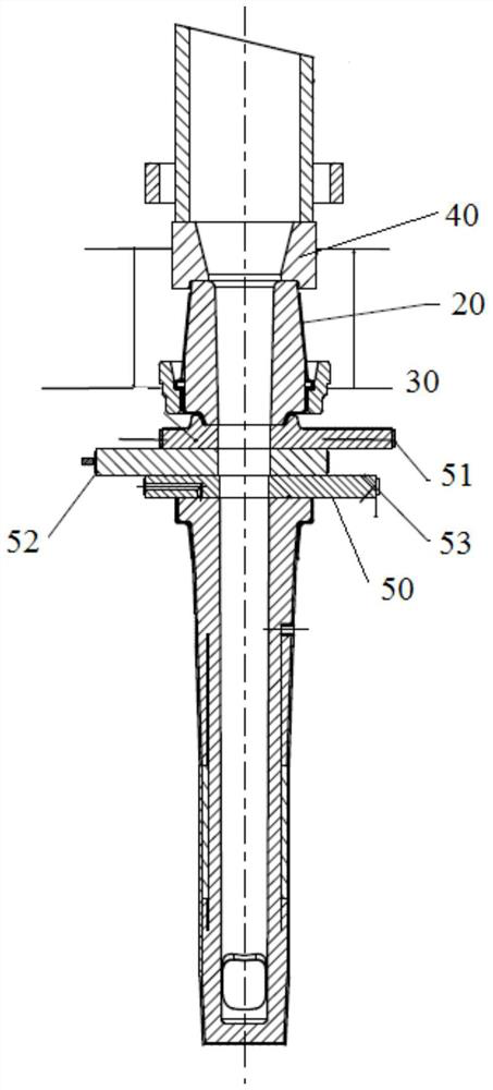 Construction method for controlling gap between upper nozzle and upper sliding plate of tundish