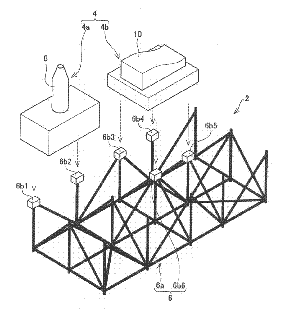 Lost pattern, method for producing lost pattern, and method for producing die using lost pattern