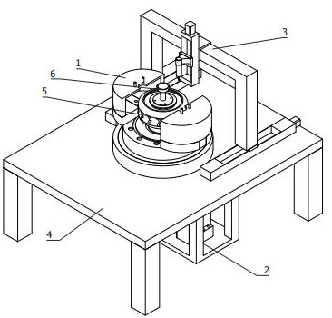 An automatic assembly equipment for crane toy wheels