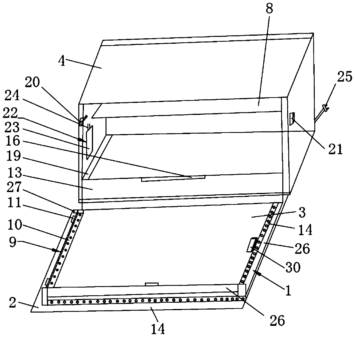 Vegetable cutting box