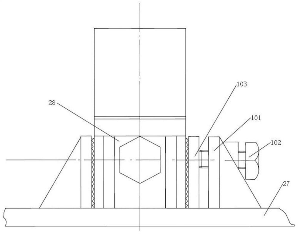 Highway and bridge deck pavement interlayer shear tester and method considering centrifugal force