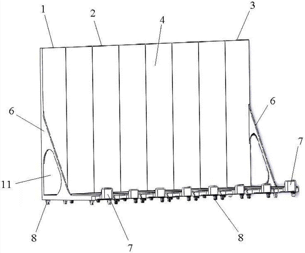 Assembled drawing bookshelf