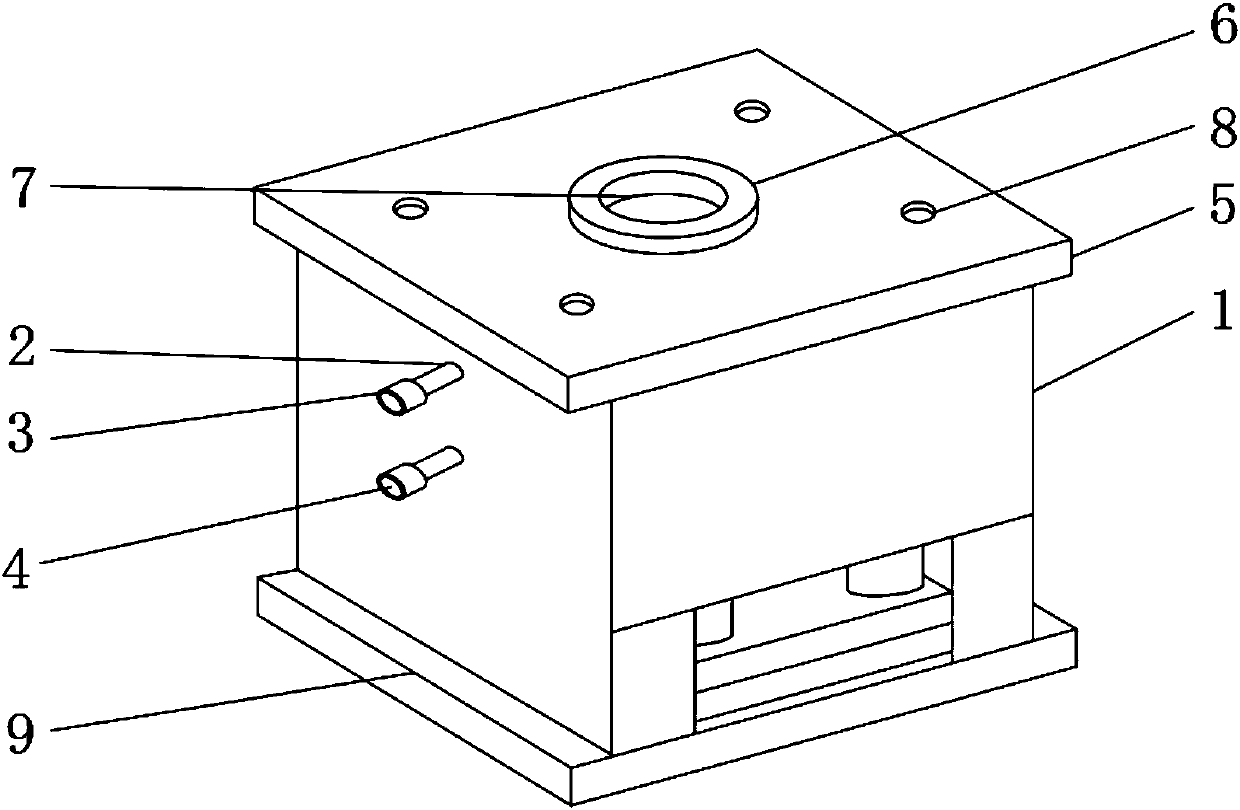 Rapid-cooling injection mold