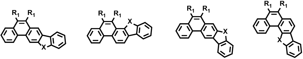 Five-member parallel-ring phenanthrene unit containing monomers and polymers and preparation methods and application thereof