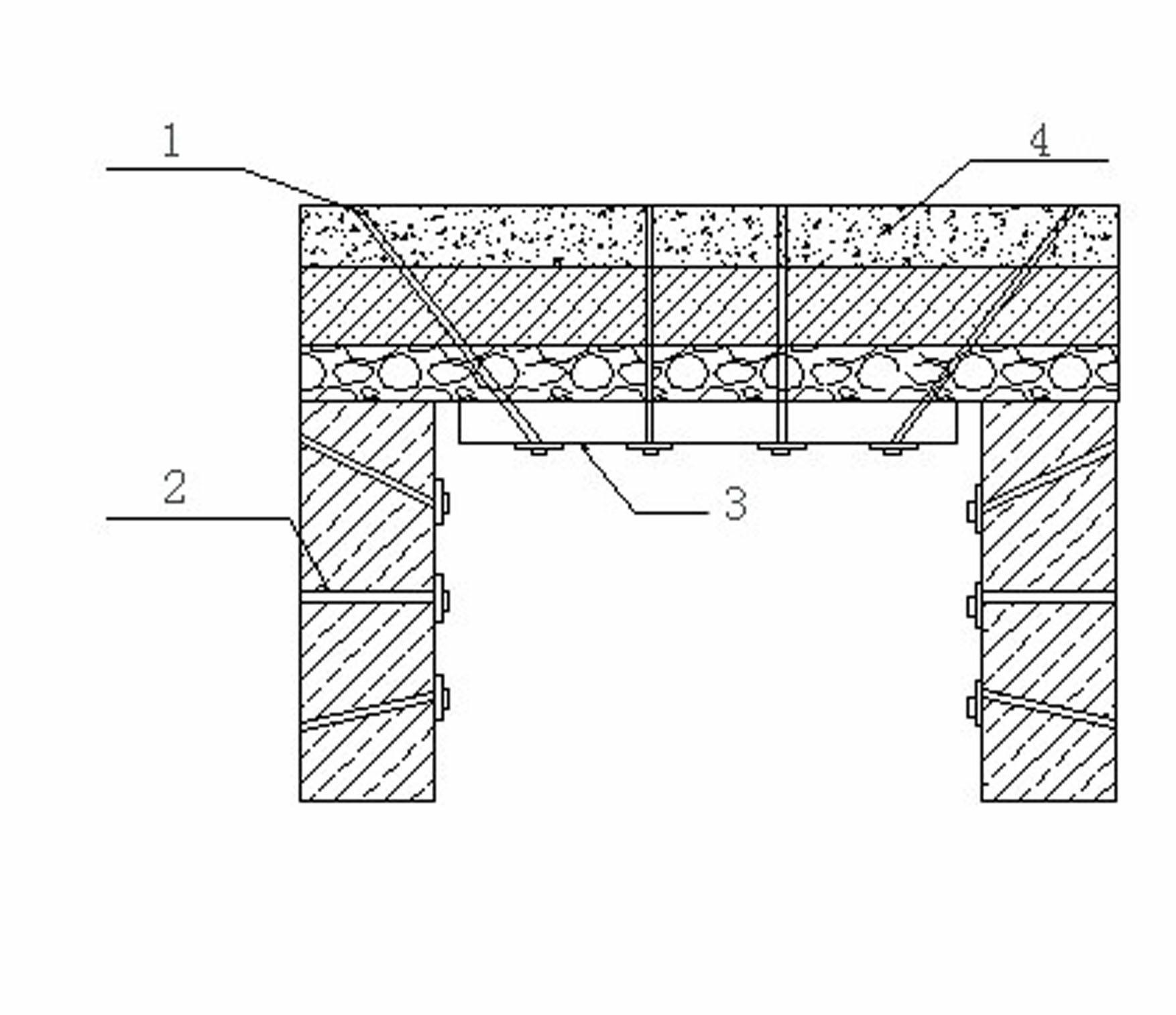 Supporting method of laneway under multiple goafs in ultra-close coal seam group