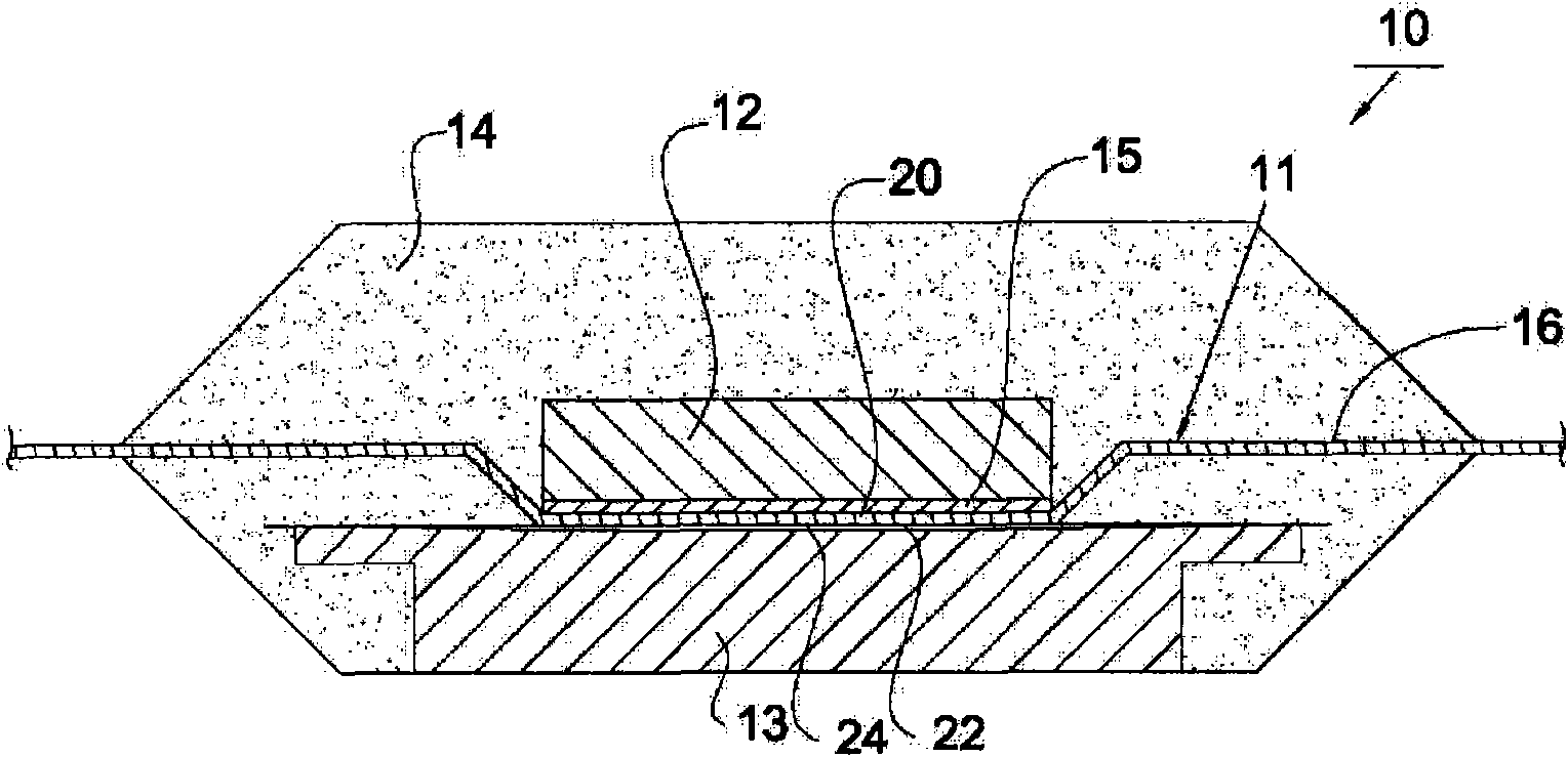 Semiconductor packaging structure and heat radiating fin thereof