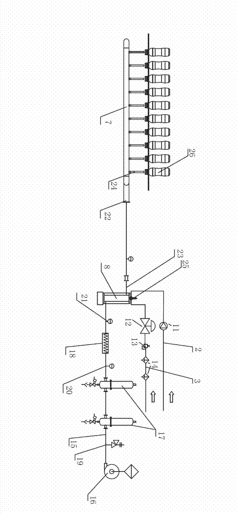 Sterilization system for filling equipment