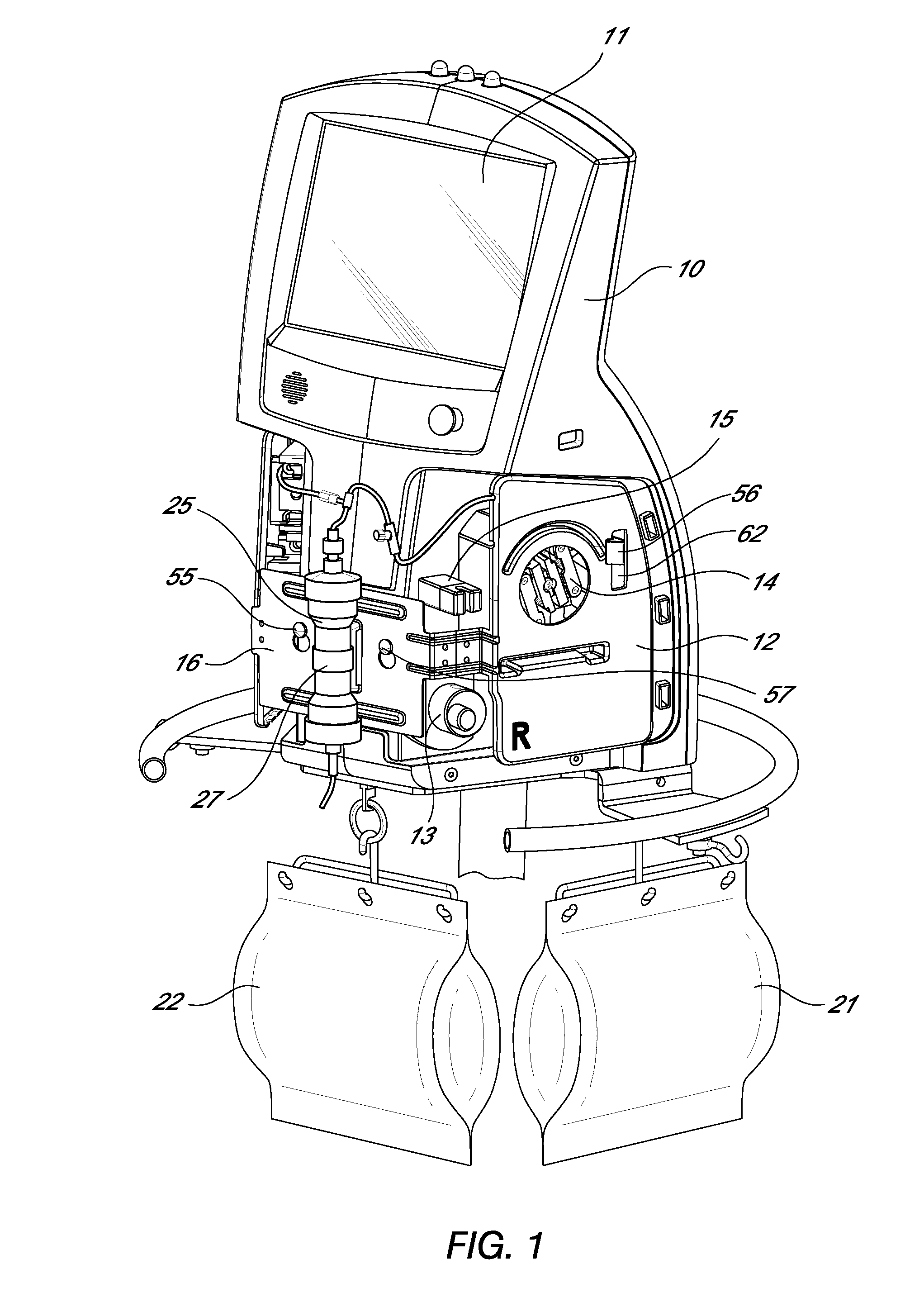 Modular hemofiltration apparatus and method for carrying out neonatal and pediatric crrt