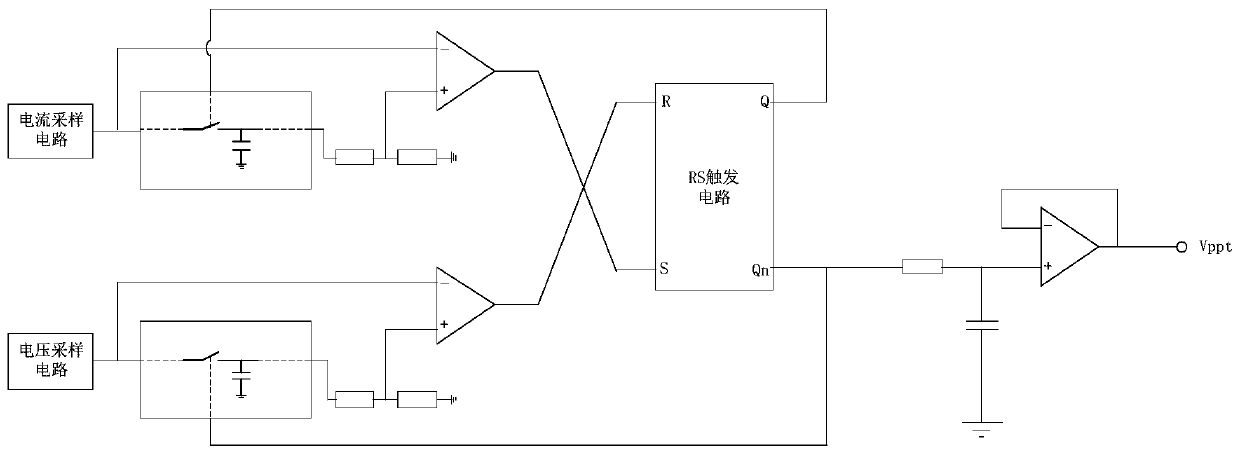 Maximum power tracking circuit control system of solar cell array for spacecraft