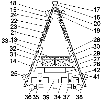 Intelligent conical bucket for parking