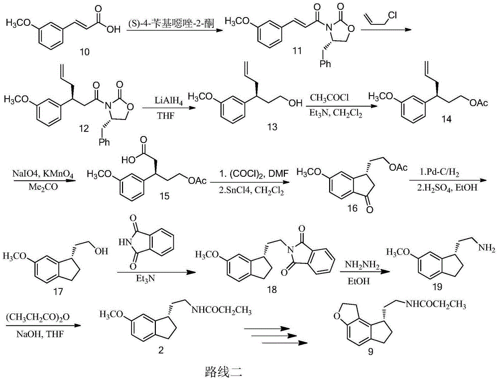 Method for preparing ramelteon intermediate by racemization