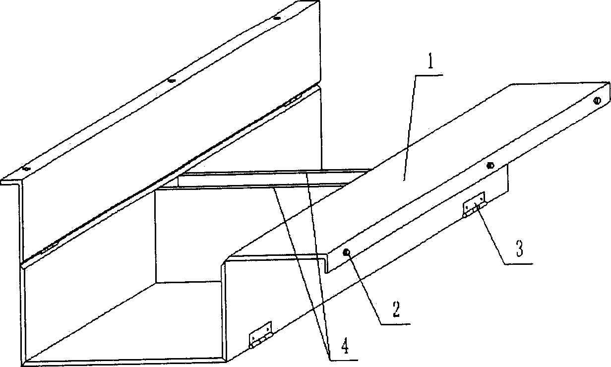 Die in user for molding component of concrete filled double thin wall