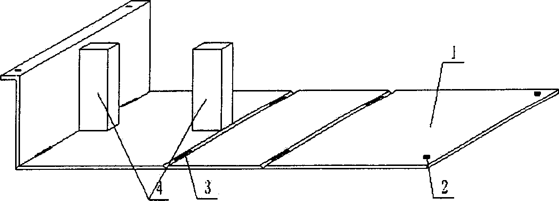 Die in user for molding component of concrete filled double thin wall