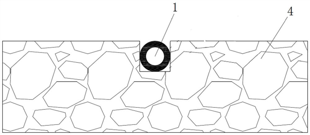Arrangement method of a distributed optical fiber sensor