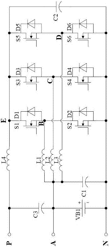 A DC-DC converter circuit for automobile and its control method