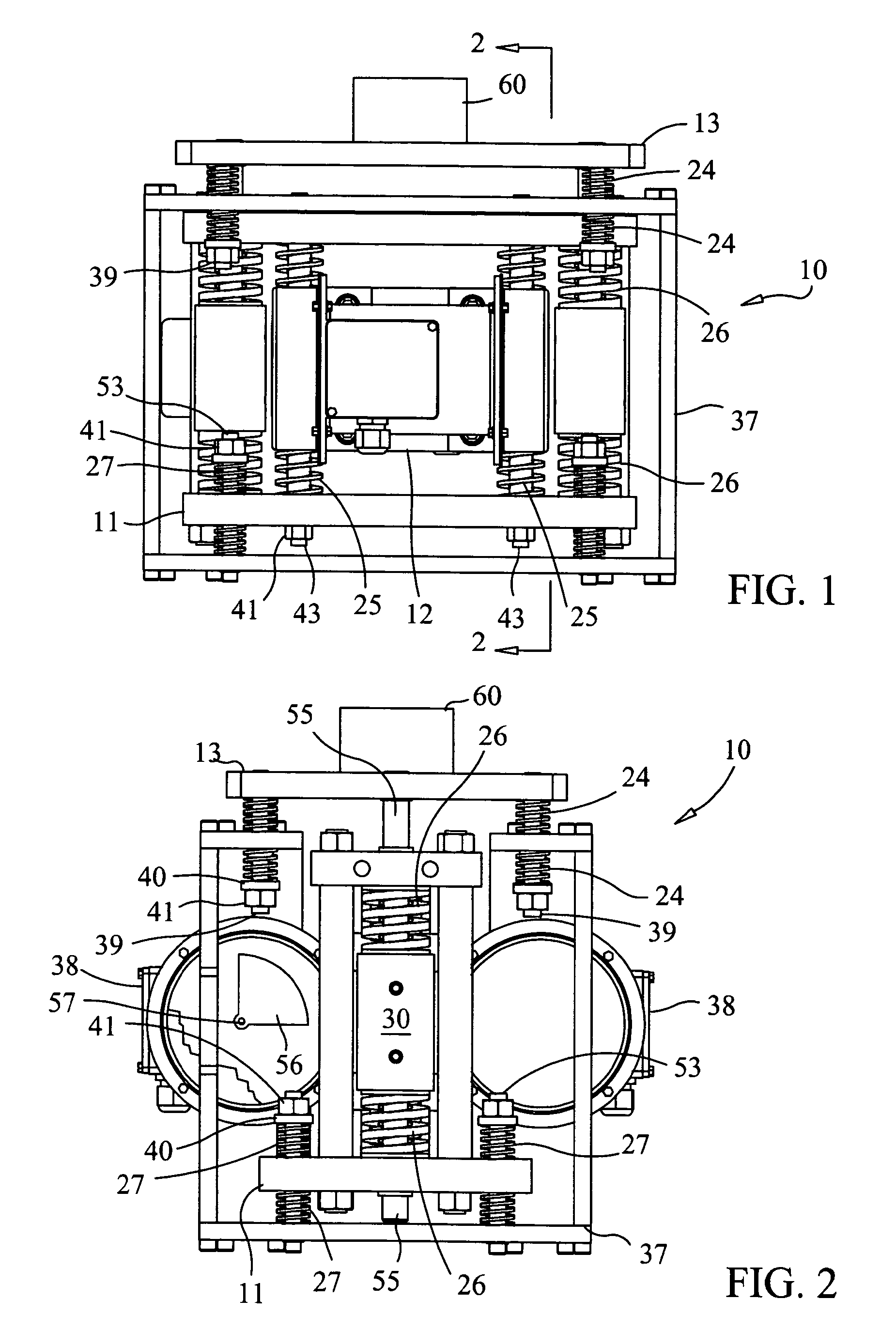 Apparatus and method for resonant-vibratory mixing