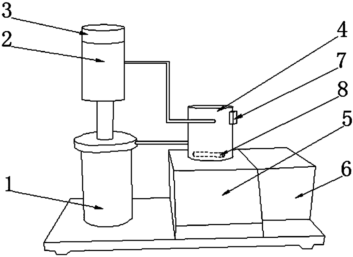 A rock core oil washing instrument capable of automatic sampling and detection