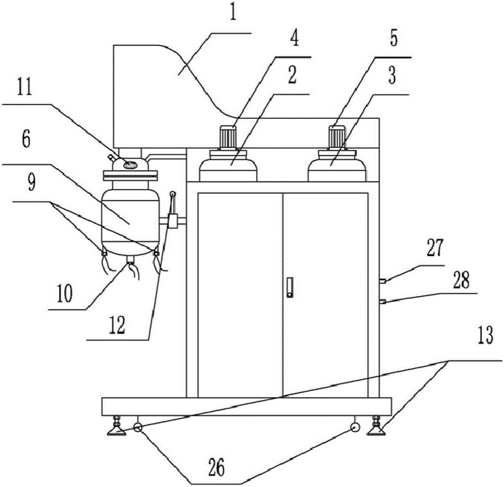 Emulsified skincare cosmetic teaching training device and control method thereof