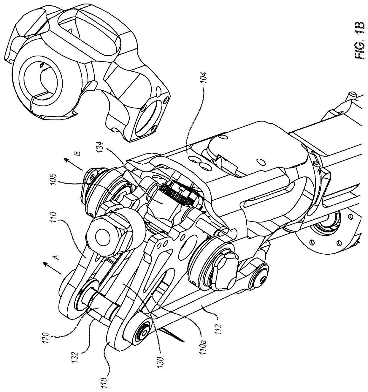 Variable transmission for assistive prosthesis device
