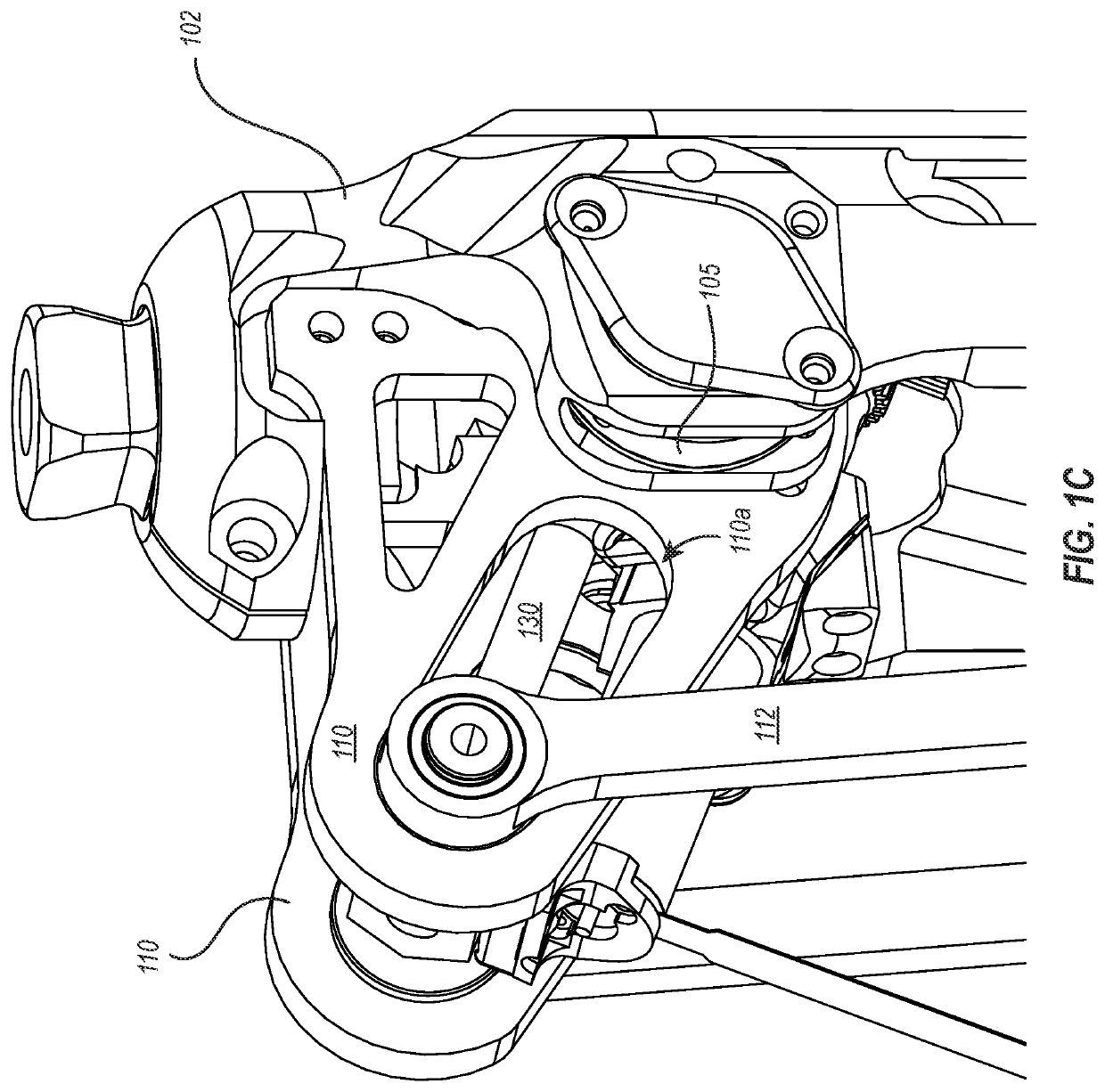 Variable transmission for assistive prosthesis device