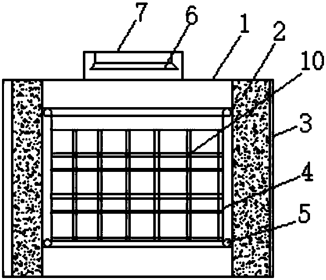 Energy-saving condensation box