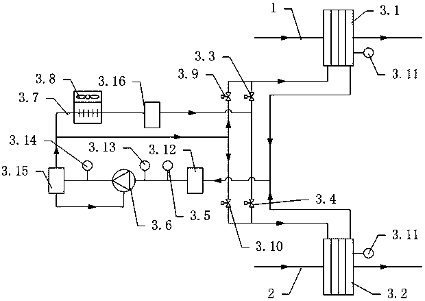 Double-evaporator air conditioning unit and control method thereof