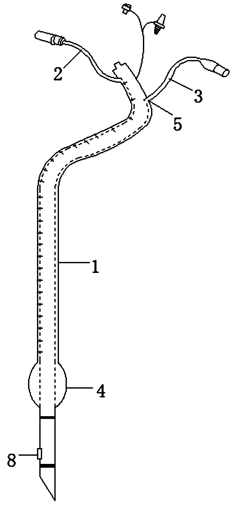 Conversion type jet ventilation catheter