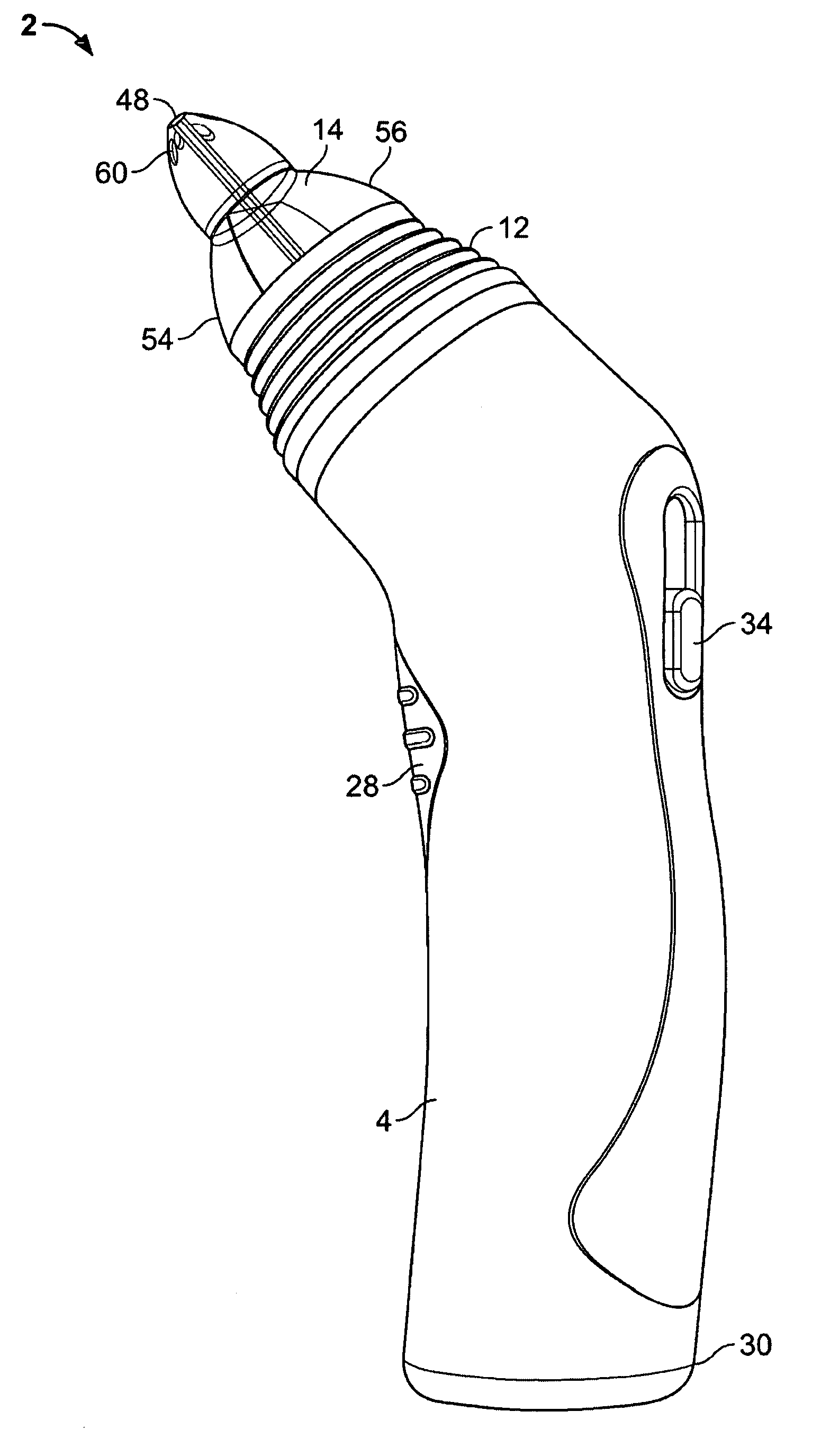 Irrigation and aspiration device and method