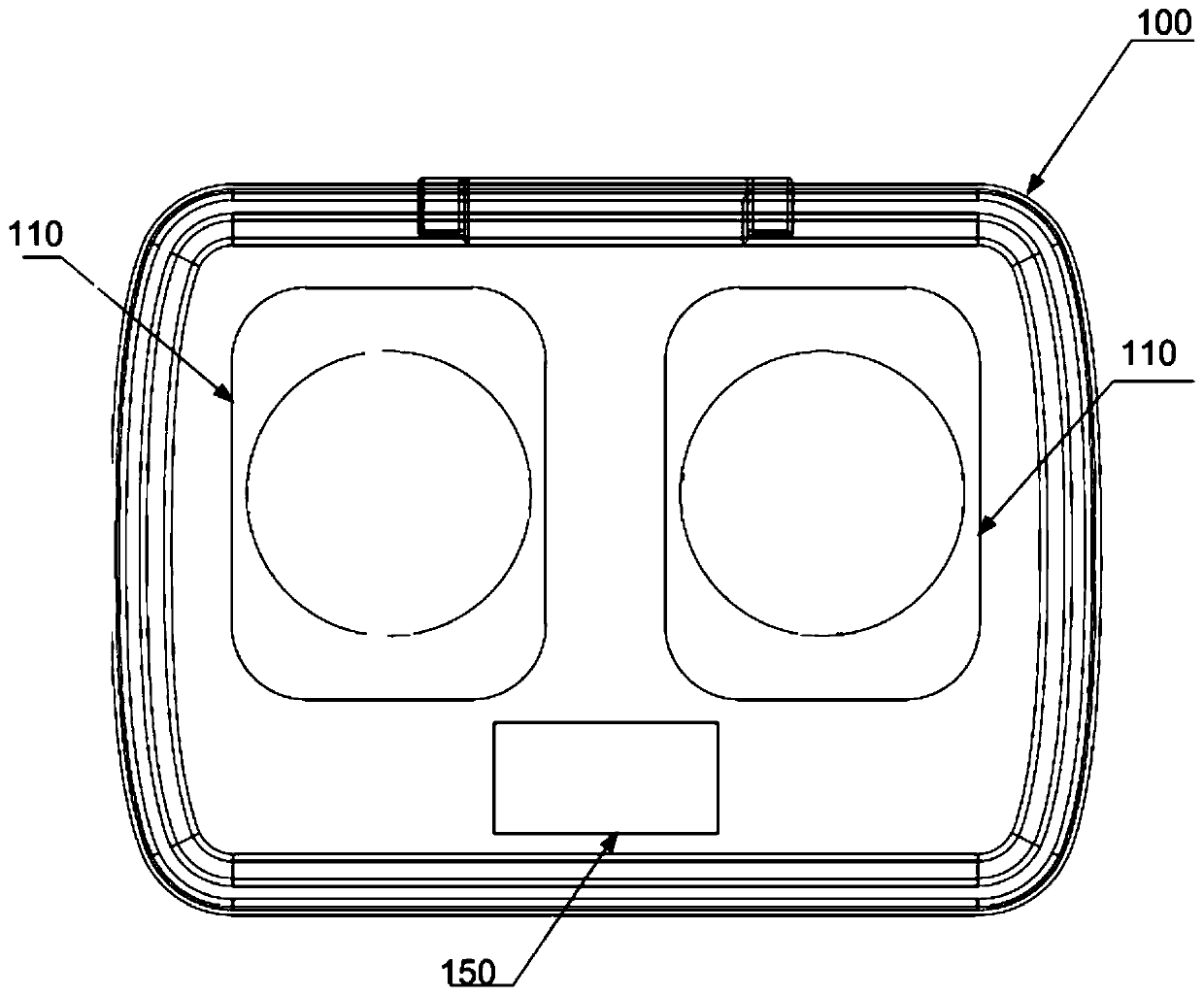 Multi-head charging system for myofascial gun battery pack and battery charging system