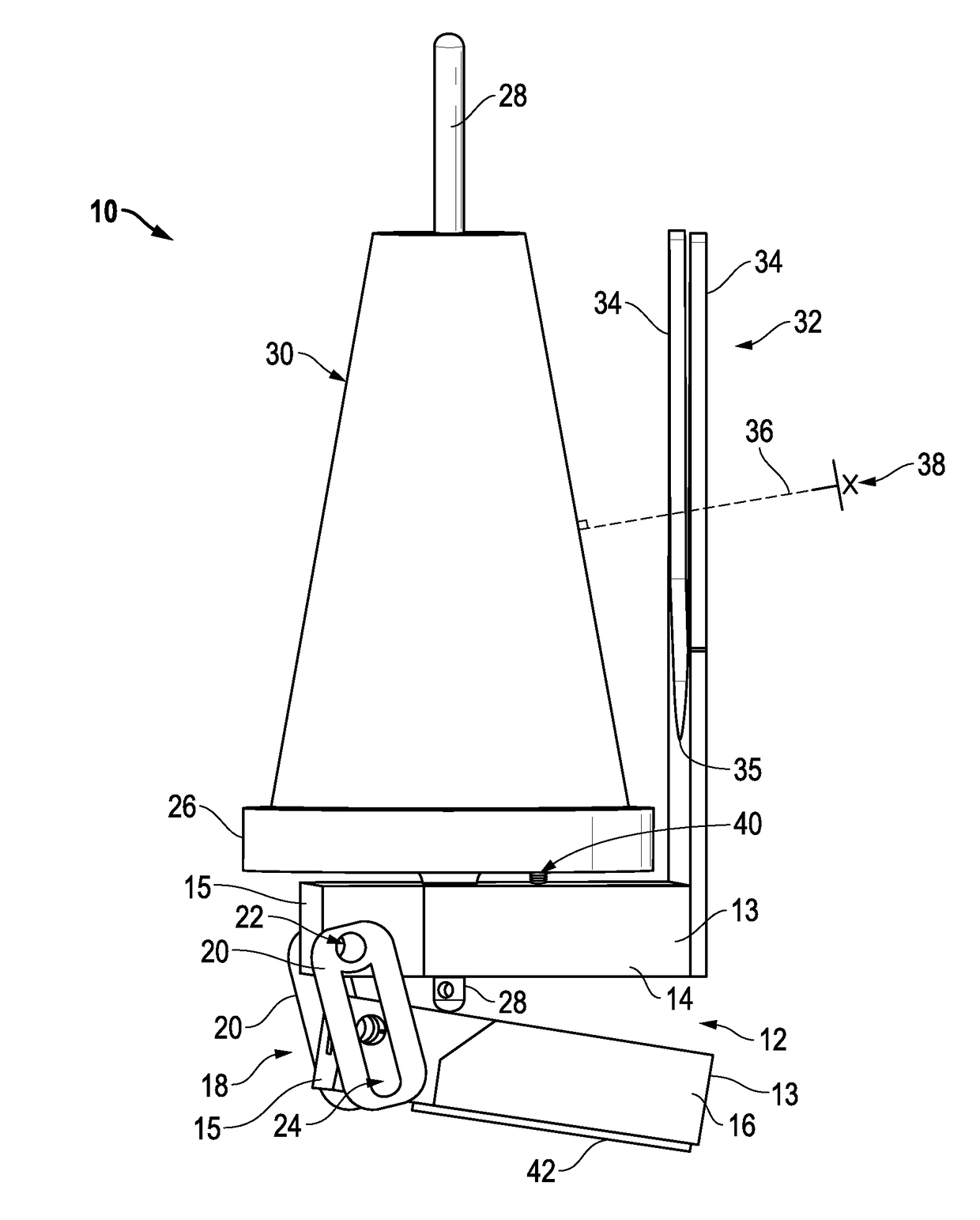 Quick spinner thread alignment apparatus and method