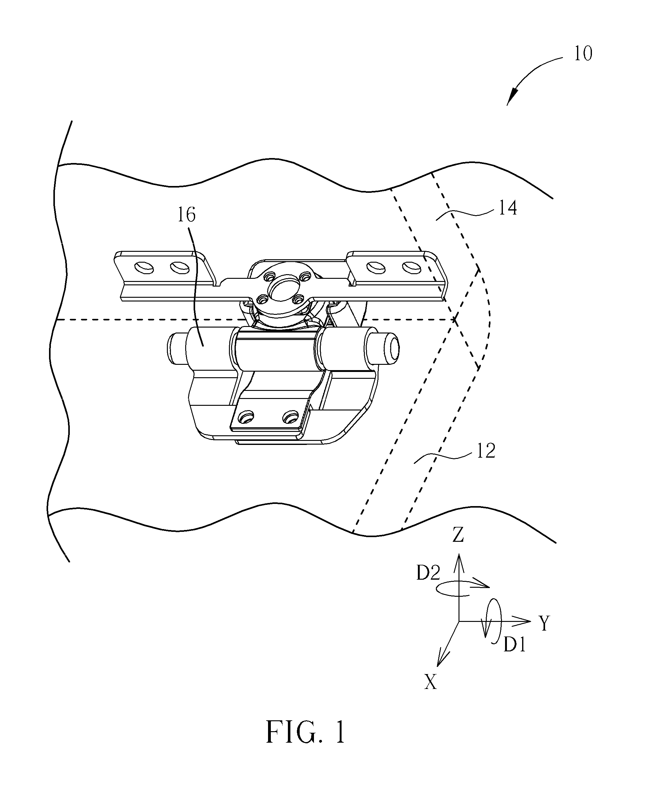 Biaxial pivoting mechanism and electronic device thereof
