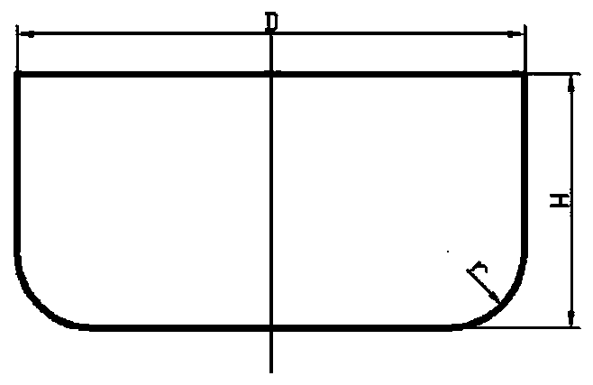 Forming method of straight-wall cylindrical piece with uniform wall thickness