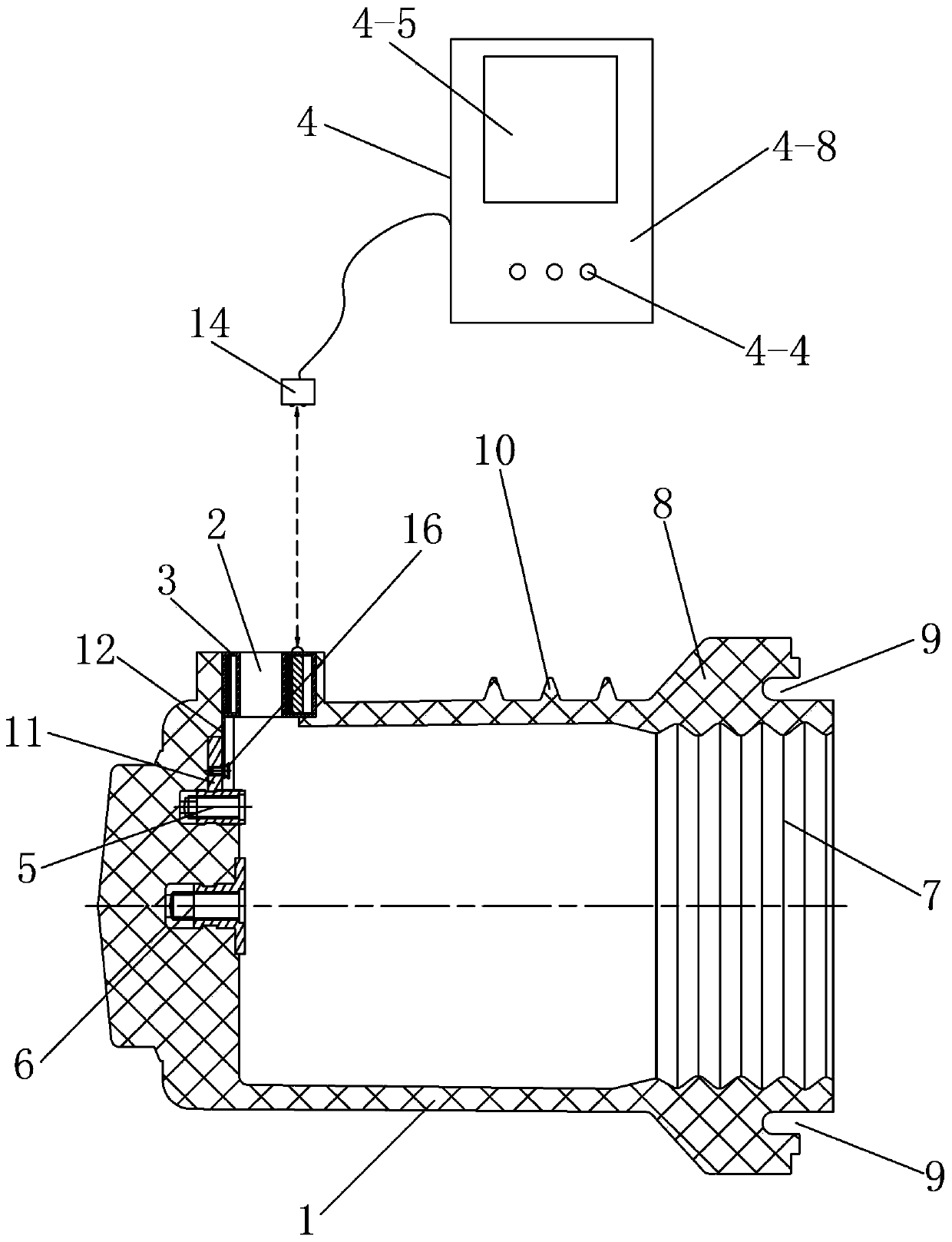 Contact box with built-in over-temperature protection device