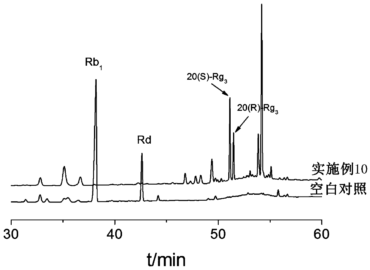 Method for preparing ginsenoside Rg3 by adopting irradiation