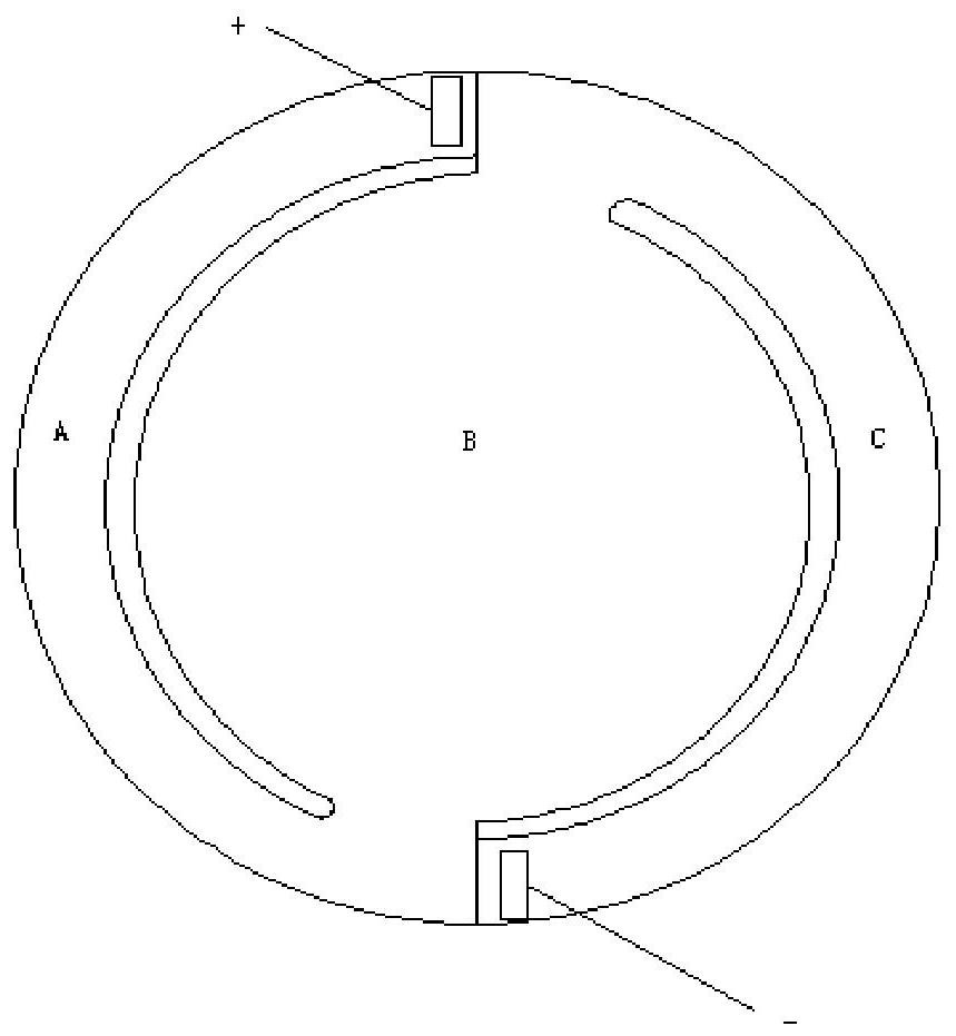 Low-temperature uniform heating circular liquid crystal screen assembly method