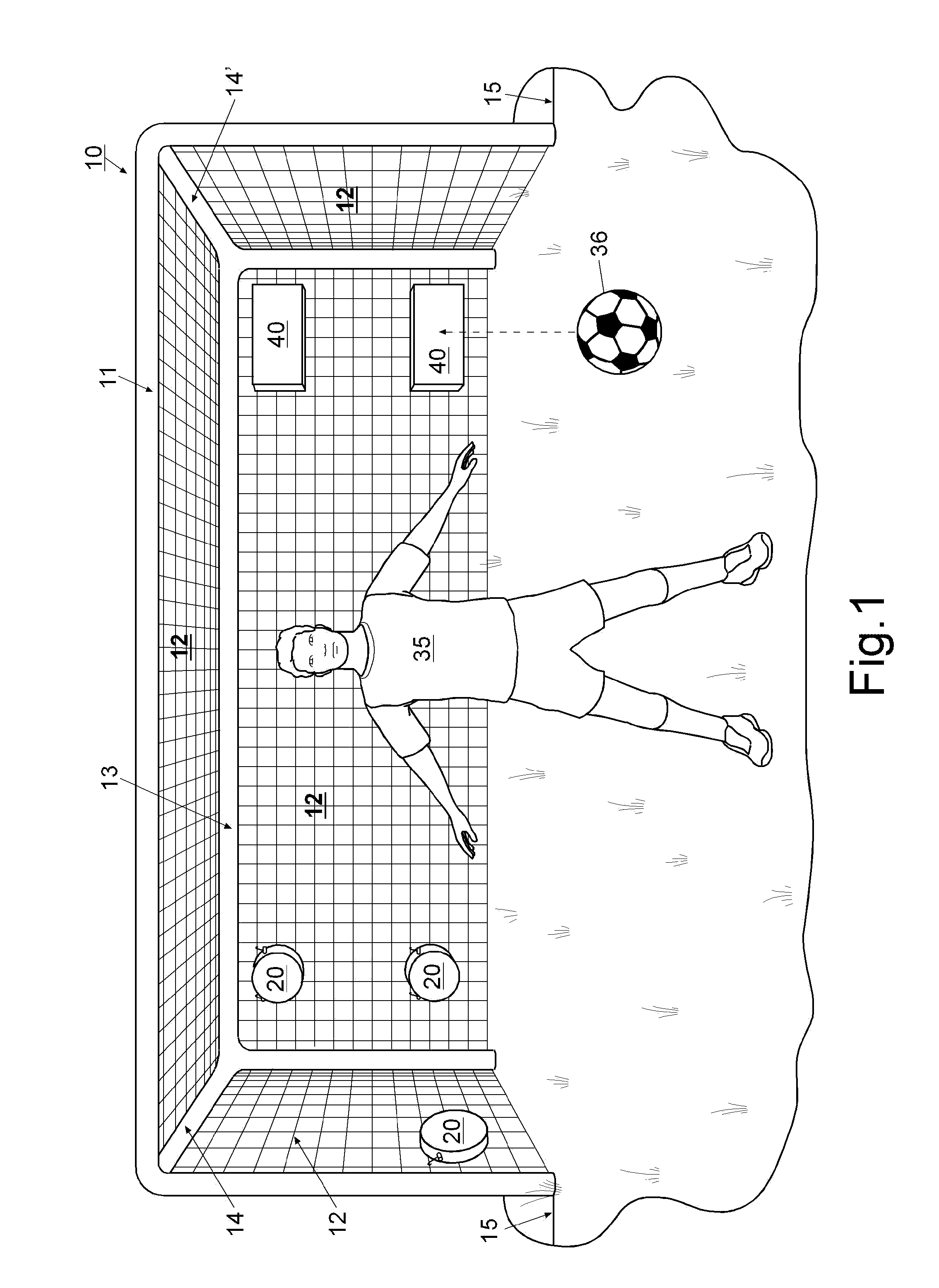 Sports target device and method