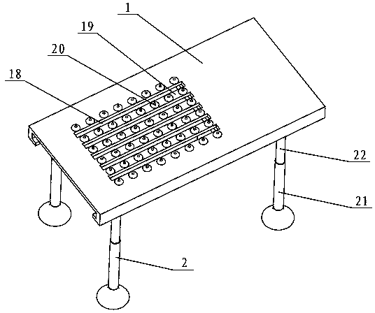 Full-automatic notebook computer desk with cooling function