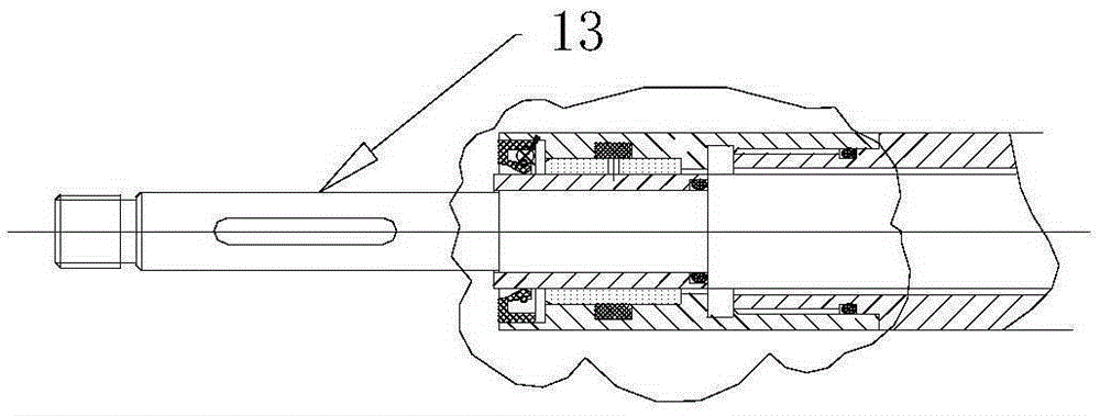 Strain type propeller electric dynamometer