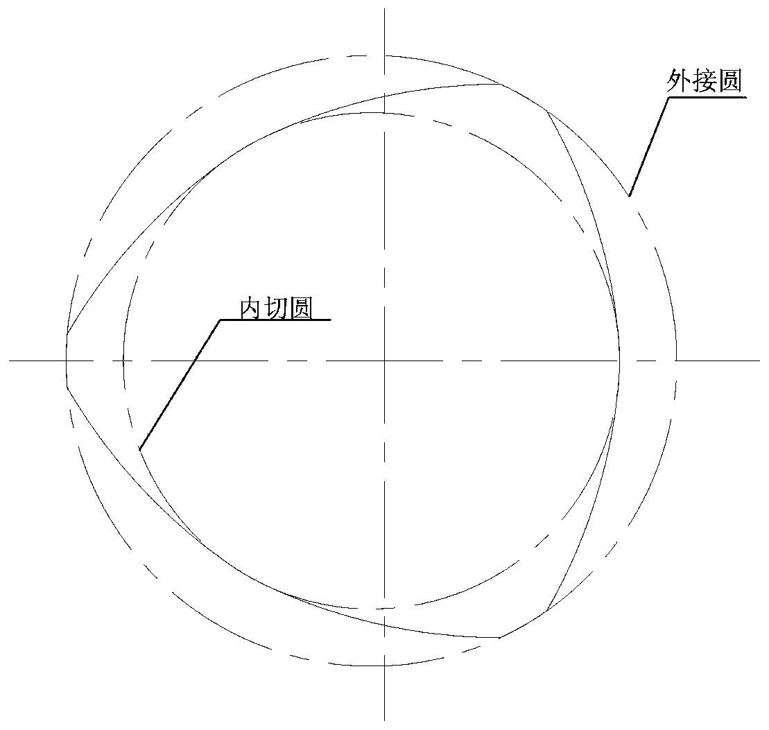 Full-meshing type triangular-prism mixing element and equipment