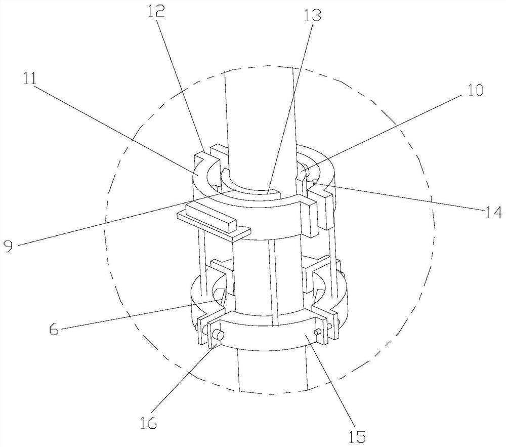 Safety monitoring device and method for power distribution network