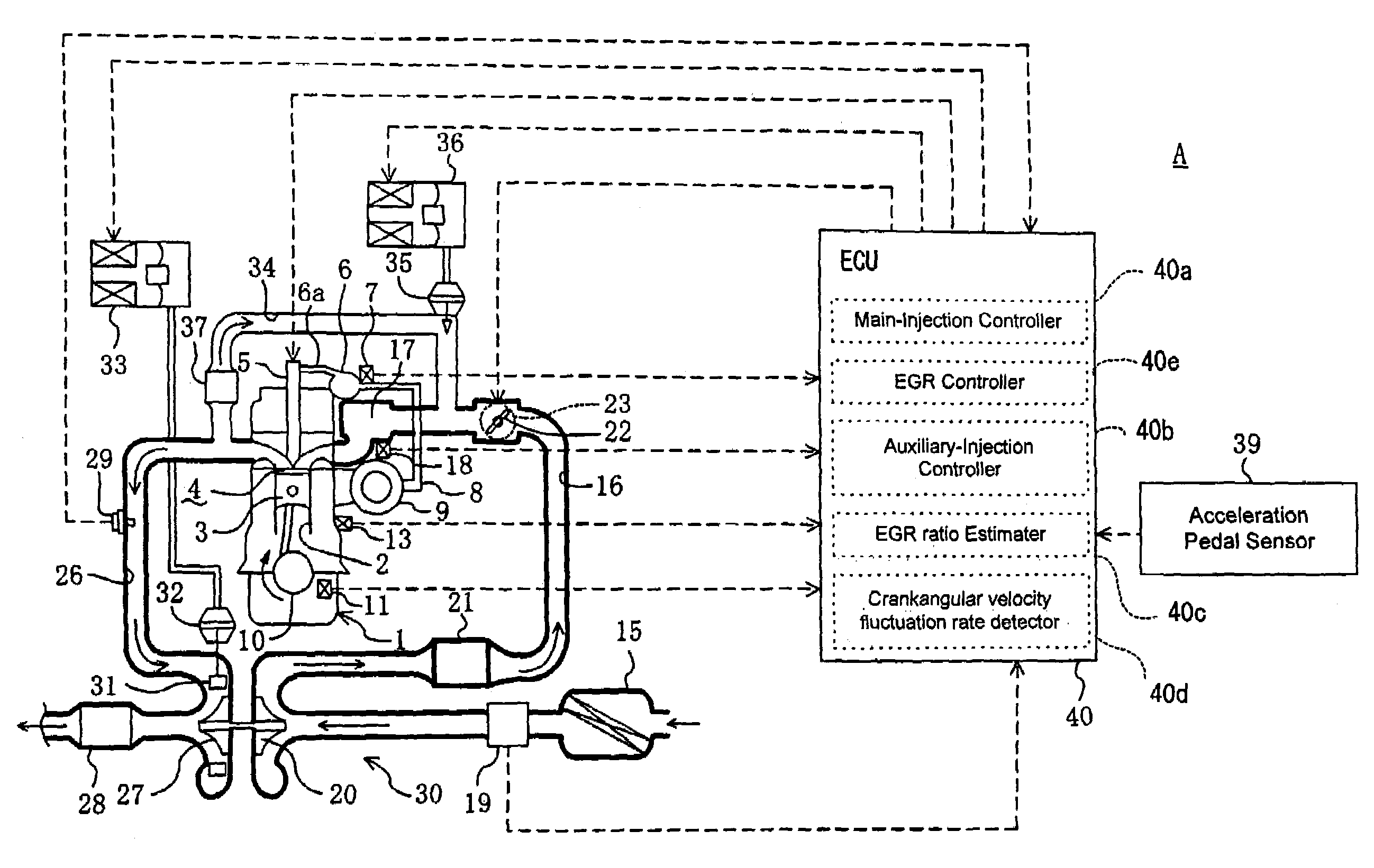 Combustion control apparatus for an engine