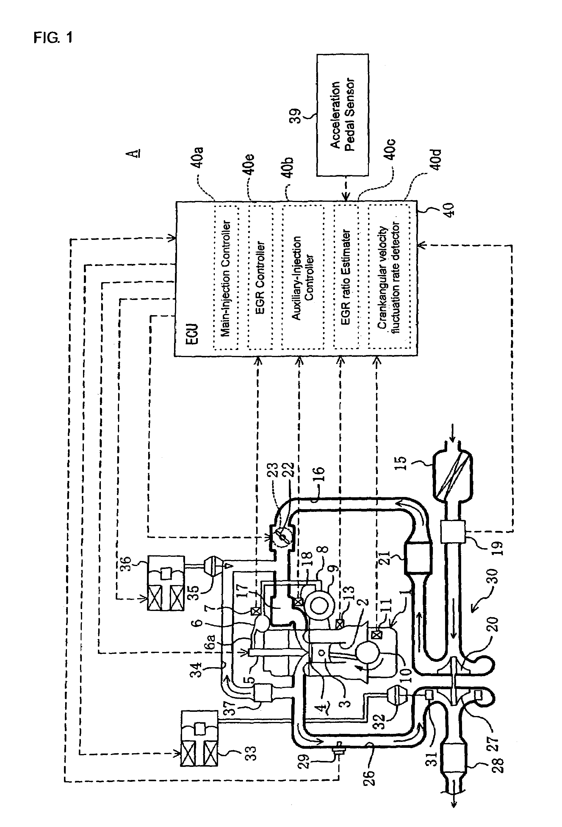 Combustion control apparatus for an engine