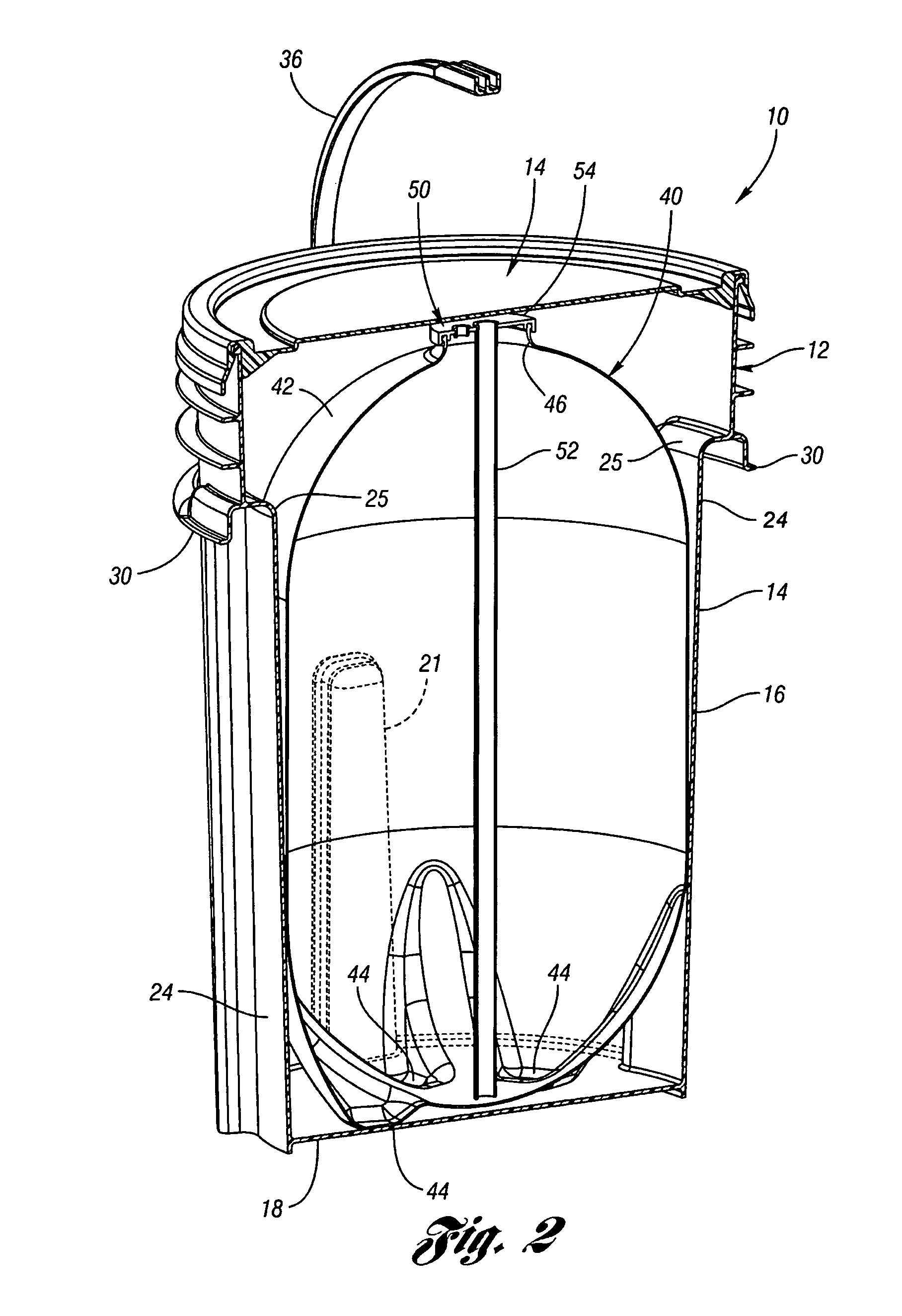 Plastic beer keg