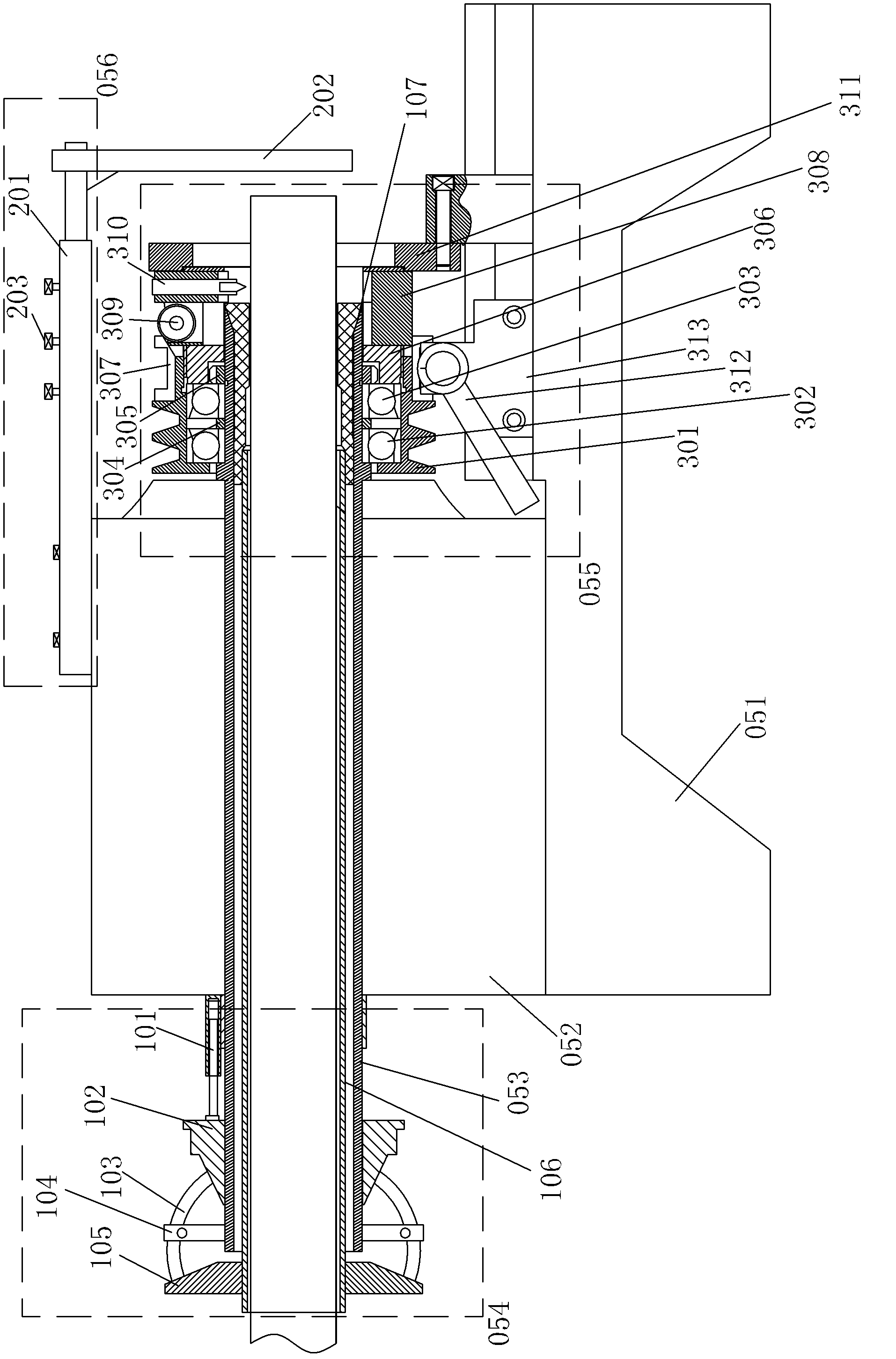 An automatic rotary cutting machine