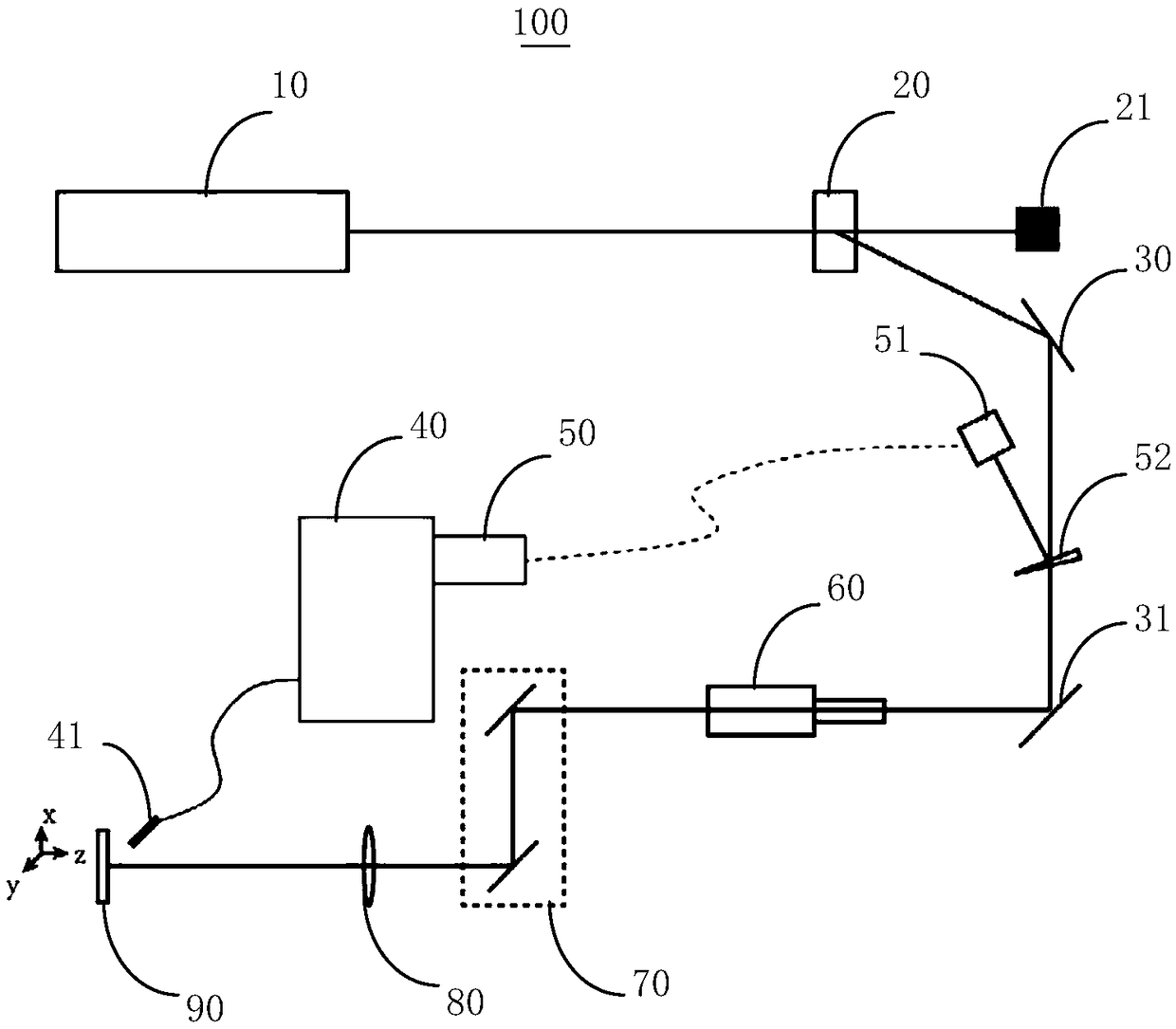 Optical film reinforcing method and laser reinforcing device