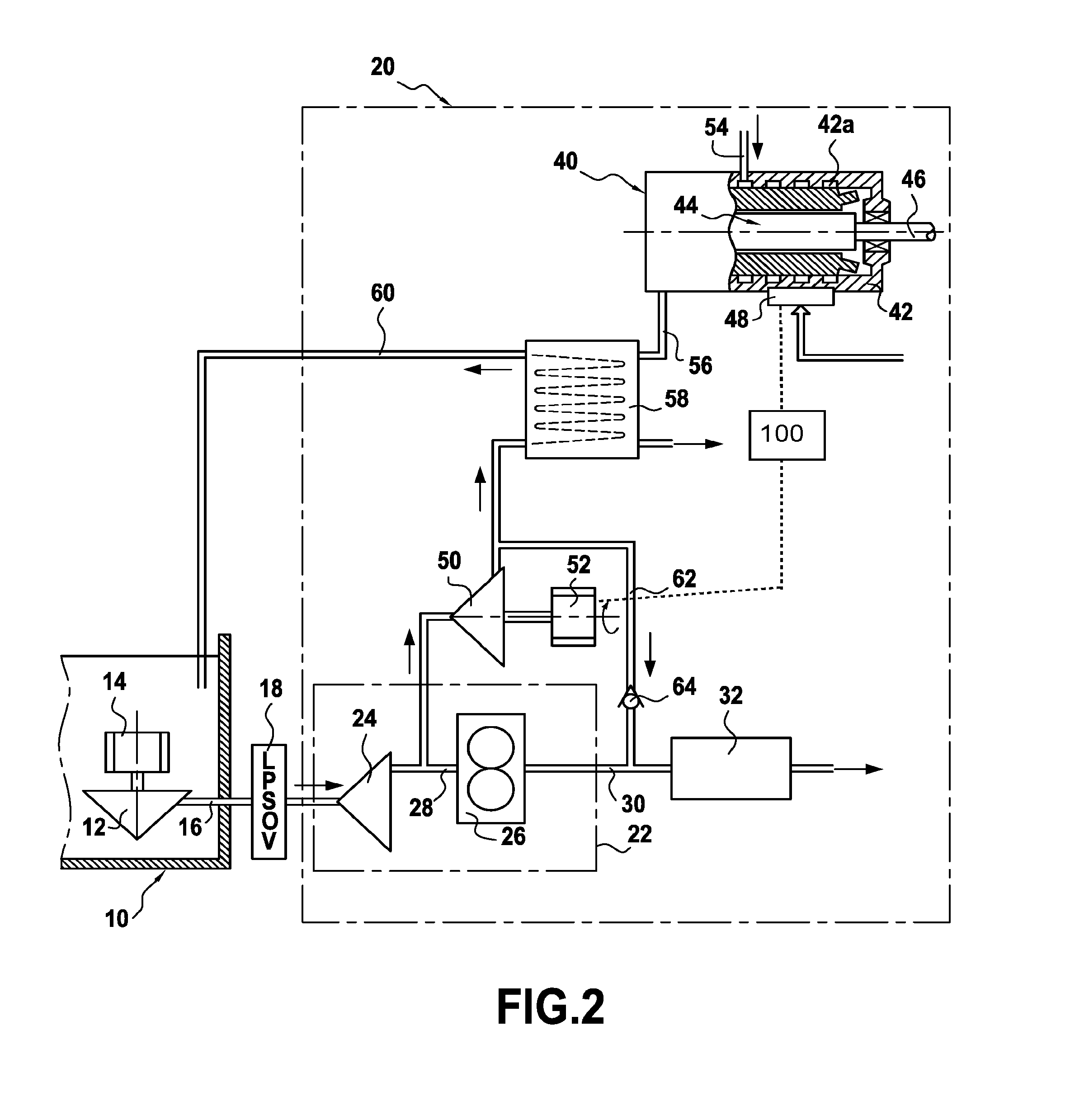 Aeronautical engine with cooling of an electric starting device