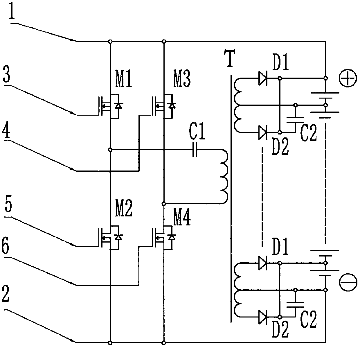 New power battery pack protection board