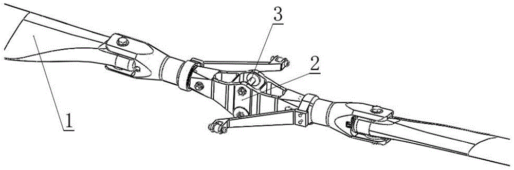 A rigid rotor system for a helicopter