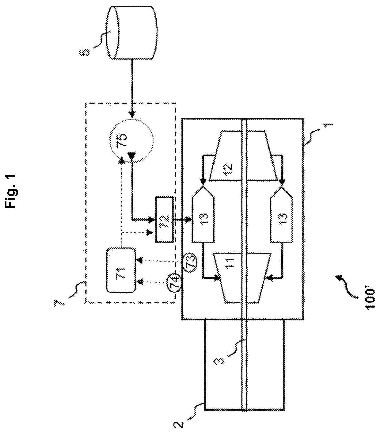 Turbogenerator with simplified control system for aircraft