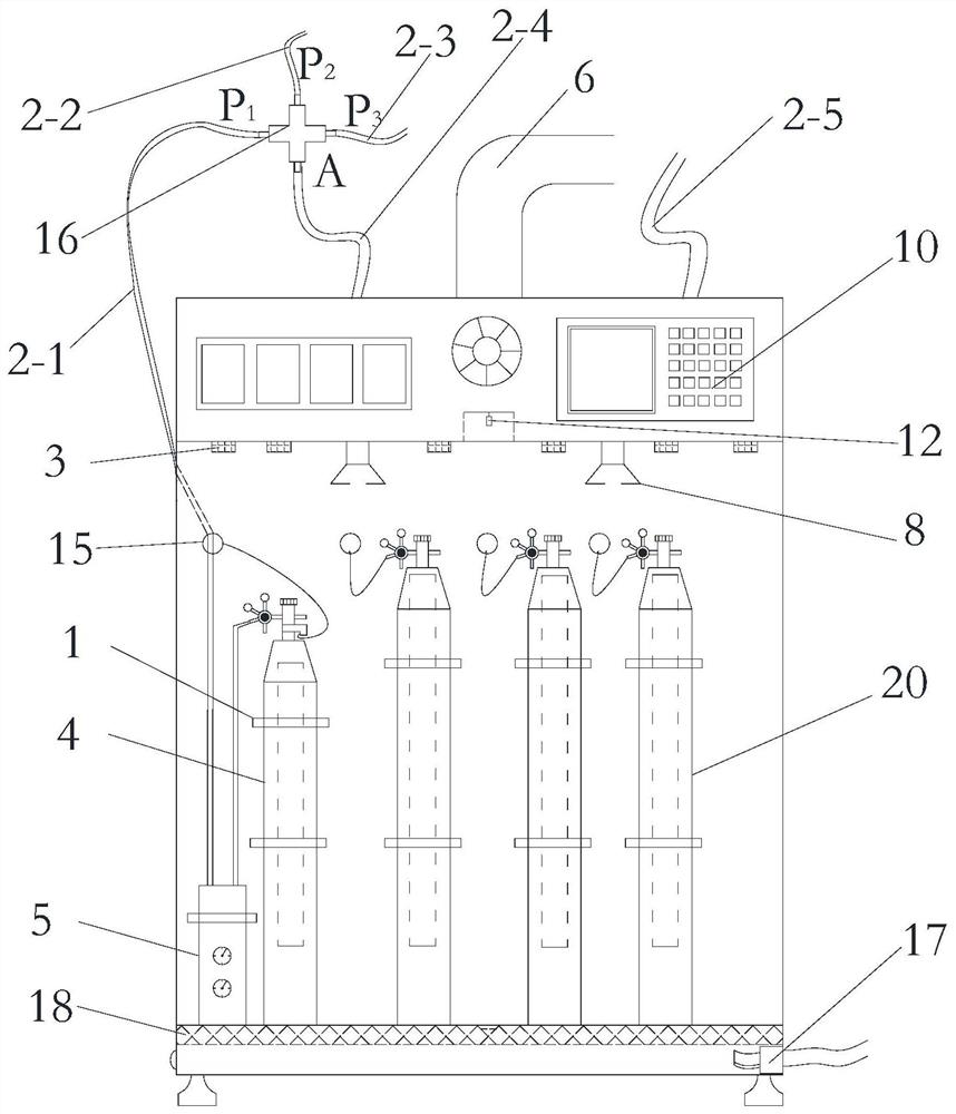 Combustible gas high-pressure cylinder storage protection cabinet and method